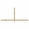 Ekena Millwork Eugene Rough Sawn Timber Gable Bracket, Douglas Fir, 108"W x 49"H x 4"D x 4"F, 11/12 Pitch GBW108X49X0404EUG00RDF - alternate 1